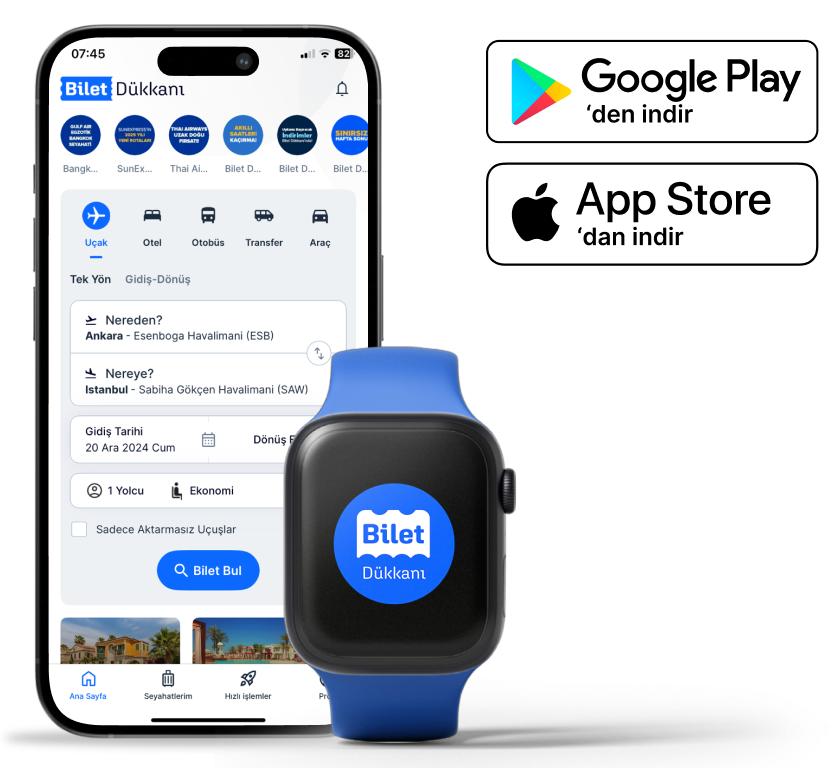 Bilet Dükkanı Mobile App & QR Code